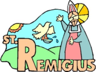 Sticker Custom Preview Image #110537 Religion Saint Cartoons Remigius