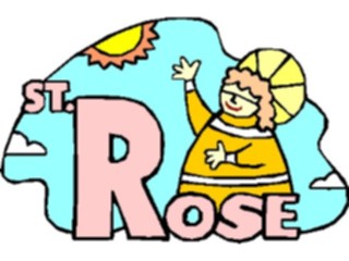 Sticker Custom Preview Image #110541 Religion Saint Cartoons Rose