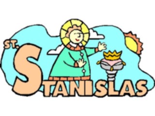 Sticker Custom Preview Image #110545 Religion Saint Cartoons Stanislas