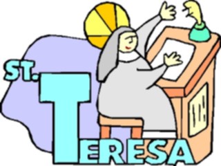 Sticker Custom Preview Image #110547 Religion Saint Cartoons Teresa