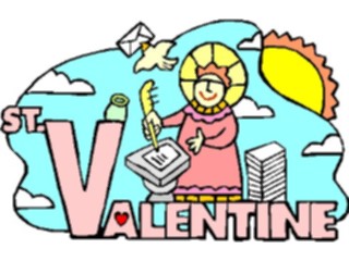 Sticker Custom Preview Image #110552 Religion Saint Cartoons Valentine