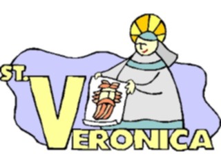 Sticker Custom Preview Image #110553 Religion Saint Cartoons Veronica