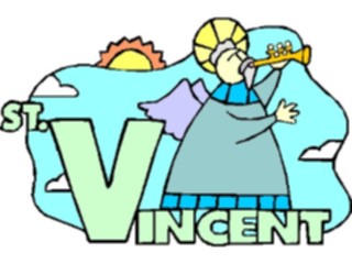Sticker Custom Preview Image #110554 Religion Saint Cartoons Vincent