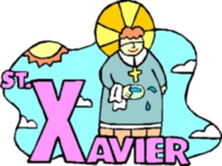 Sticker Custom Preview Image #110558 Religion Saint Cartoons Xavier