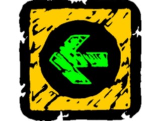 Sticker Custom Preview Image #110649 Road Signs Brush Stroke Arrow61