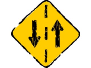 Sticker Custom Preview Image #110663 Road Signs Brush Stroke Arrows03