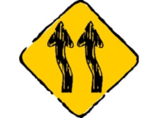 Sticker Custom Preview Image #110666 Road Signs Brush Stroke Arrows06
