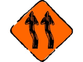 Sticker Custom Preview Image #110667 Road Signs Brush Stroke Arrows07