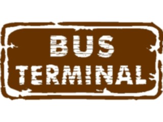 Sticker Custom Preview Image #110743 Road Signs Brush Stroke Bus Terminal1