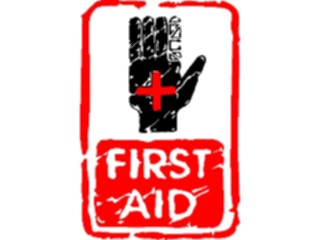 Sticker Custom Preview Image #110866 Road Signs Brush Stroke First Aid3