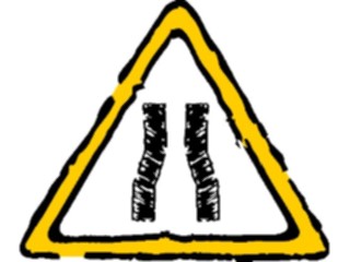 Sticker Custom Preview Image #110970 Road Signs Brush Stroke Narrow2