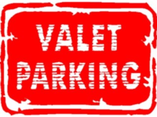 Sticker Custom Preview Image #111283 Road Signs Brush Stroke Valet Parking
