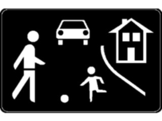 Sticker Custom Preview Image #111372 Road Signs Road Signs Children Playing1