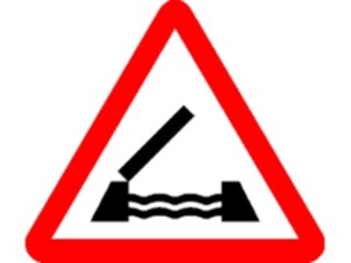 Sticker Custom Preview Image #111427 Road Signs Road Signs Drawbridge4