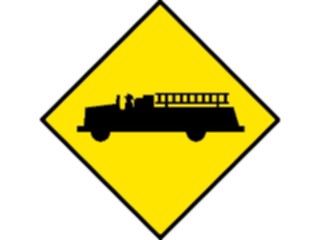 Sticker Custom Preview Image #111445 Road Signs Road Signs Fire Department