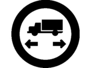 Sticker Custom Preview Image #111503 Road Signs Road Signs Keep Distance