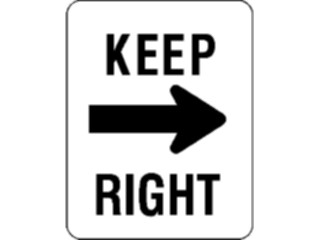 Sticker Custom Preview Image #111508 Road Signs Road Signs Keep Right3
