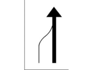 Sticker Custom Preview Image #111512 Road Signs Road Signs Lanes Merging2