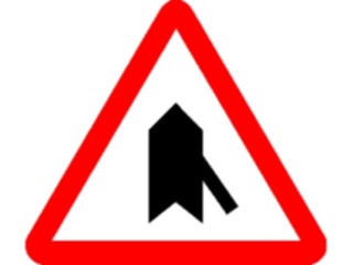 Sticker Custom Preview Image #111514 Road Signs Road Signs Lanes Merging4