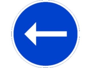 Sticker Custom Preview Image #111516 Road Signs Road Signs Left1