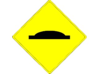 Sticker Custom Preview Image #111813 Road Signs Road Signs Speed Bump1