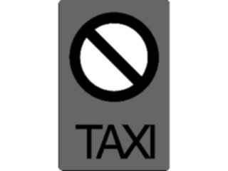 Sticker Custom Preview Image #111850 Road Signs Road Signs Taxi Parking Only