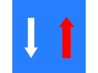 Sticker Custom Preview Image #111900 Road Signs Road Signs Two Way Traffic14