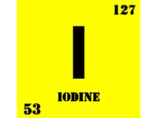 Sticker Custom Preview Image #112018 Science Chemical Elements Iodine
