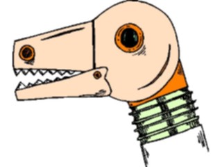 Sticker Custom Preview Image #112393 Science Fiction Dinosaur Mechanical1