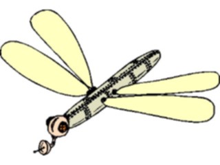 Sticker Custom Preview Image #112398 Science Fiction Dragonfly Mechanical