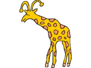 Sticker Custom Preview Image #112464 Science Fiction Giraffewith Antennae