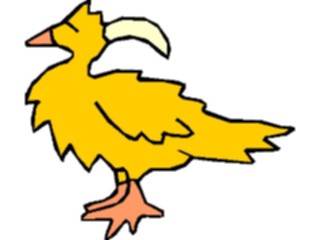 Sticker Custom Preview Image #112484 Science Fiction Horned Duck