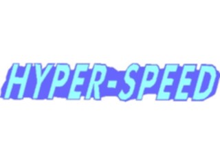 Sticker Custom Preview Image #112498 Science Fiction Hyper Speed Title