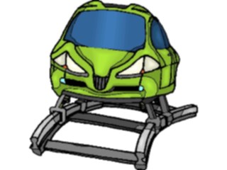 Sticker Custom Preview Image #112508 Science Fiction Light Rail