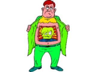 Sticker Custom Preview Image #112525 Science Fiction Man Possessed