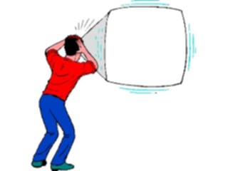 Sticker Custom Preview Image #112526 Science Fiction Man Projecting Image