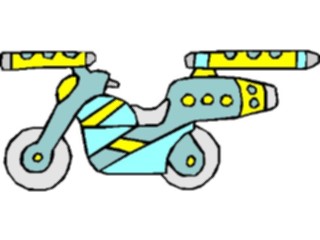 Sticker Custom Preview Image #112535 Science Fiction Motorcycle Futuristic1