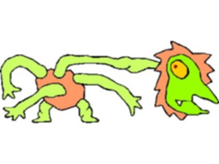 Sticker Custom Preview Image #112577 Science Fiction Mutant Creature034