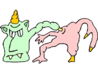 Sticker Custom Preview Image #112622 Science Fiction Mutant Creature079