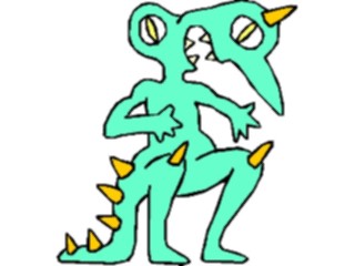 Sticker Custom Preview Image #112627 Science Fiction Mutant Creature084