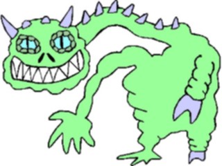 Sticker Custom Preview Image #112635 Science Fiction Mutant Creature092