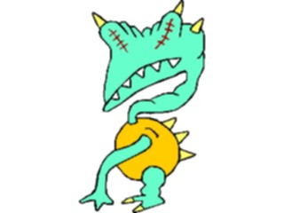 Sticker Custom Preview Image #112734 Science Fiction Mutant Creature191