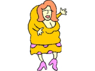 Sticker Custom Preview Image #112771 Science Fiction Mutant Female35