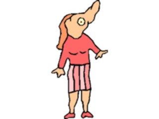 Sticker Custom Preview Image #112790 Science Fiction Mutant Female54