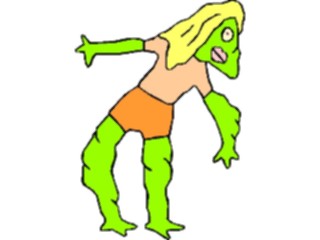Sticker Custom Preview Image #112798 Science Fiction Mutant Female62