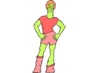 Sticker Custom Preview Image #112882 Science Fiction Mutant Male80