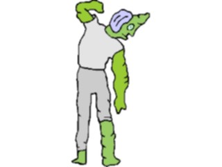 Sticker Custom Preview Image #112891 Science Fiction Mutant Male89