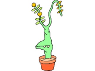 Sticker Custom Preview Image #112902 Science Fiction Mutant Plant02