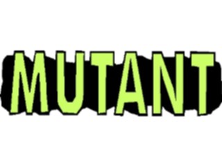 Sticker Custom Preview Image #112975 Science Fiction Mutant Title