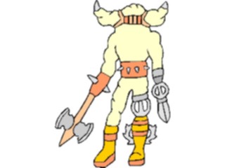 Sticker Custom Preview Image #112979 Science Fiction Mutant Warrior04